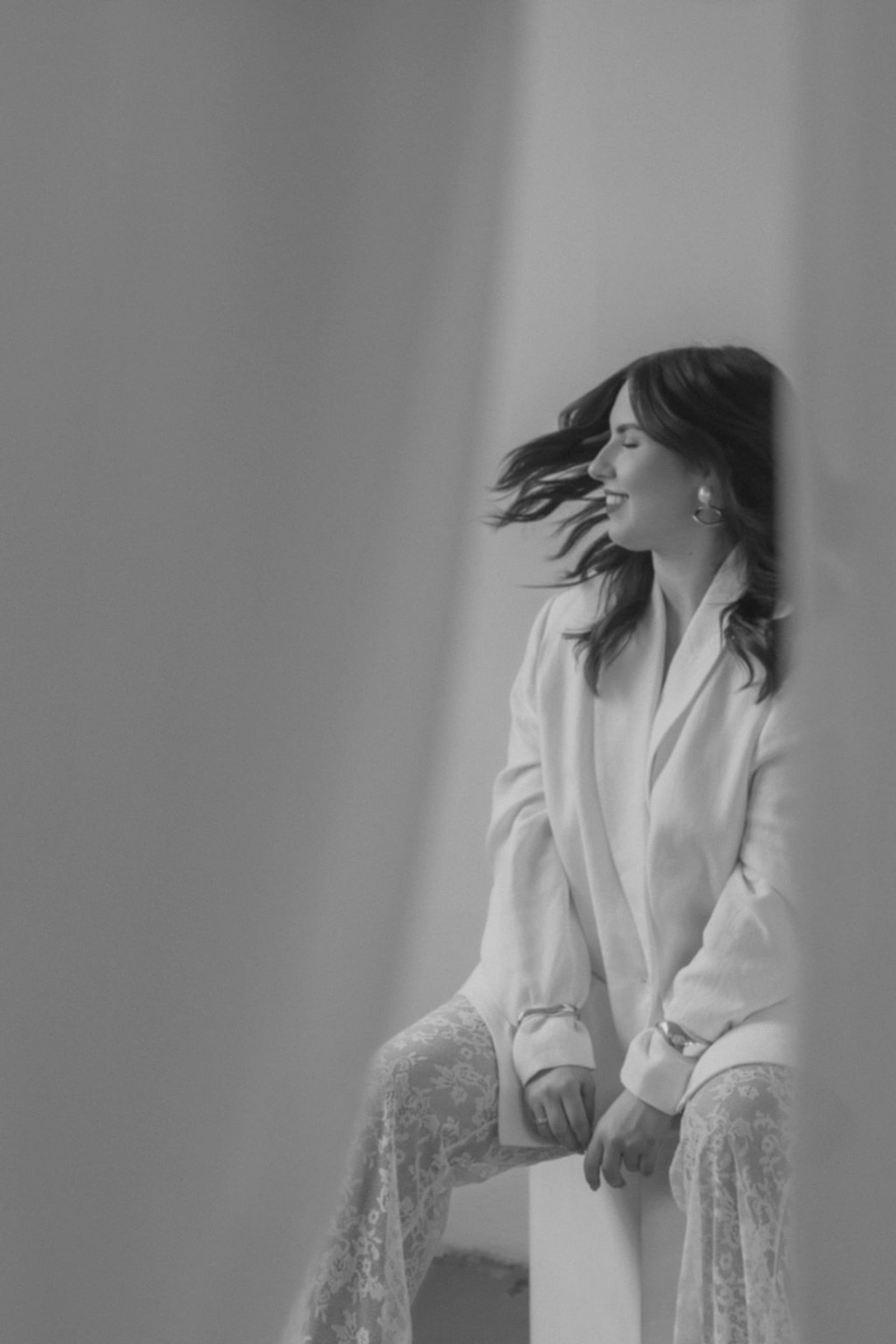 Svenja Graf in einem dynamischen Editorial-Portrait
