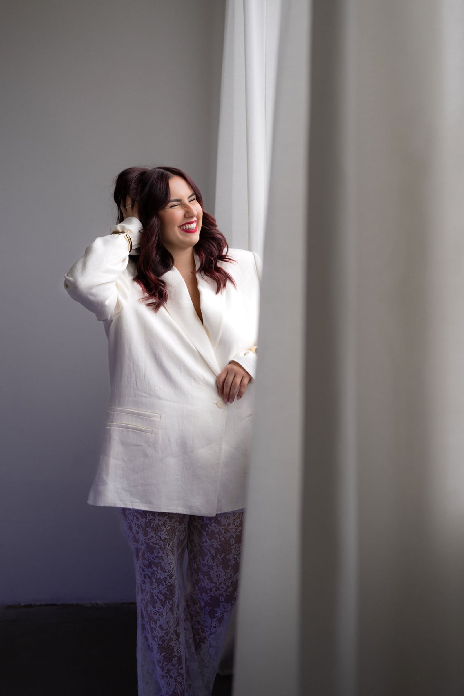 Svenja Graf in einem modernen Editorial-Portrait